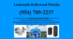 Desktop Screenshot of locksmithhollywoodfl.com